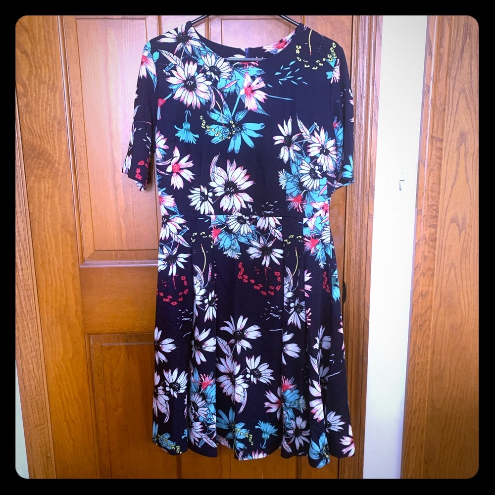 Women's fit and flare Swing Casual Party Dress